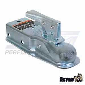 Coupler, Straight Trailer 1-7/8'' Ball - 2-1/2'' Channel