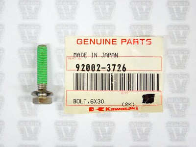 Bolt 6 x 30 Kawasaki OEM# 92002-3726