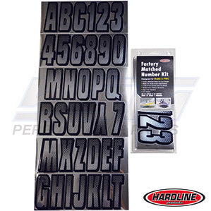 ID Sticker Kit Chrome / Black