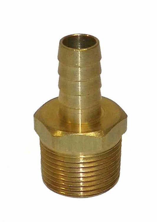 Hose Barb 1/2'' Hose x 3/4'' Male