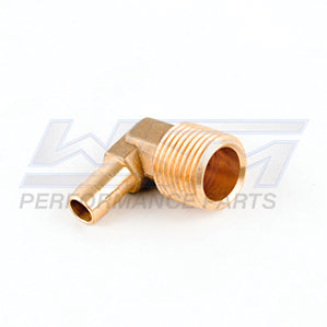 Hose Barb 90 Degree Elbow 3/8'' Hose x 1/2'' Male