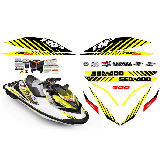 Decal Rear Lateral Right Sea-Doo OEM# 219904824