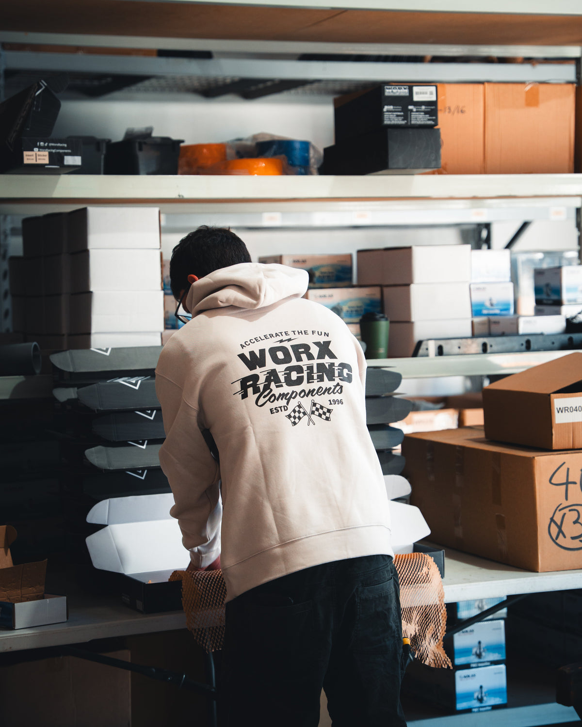 Worx Black Hoodie | WRHOOD-ABLK-2 - image 6