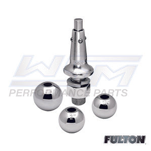 Hitch Ball, Interchangable 1-7/8'', 2'' & 2-5/16'' Balls -1'' Shank