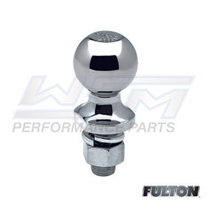 Hitch Ball, Chrome 1-7/8'' Ball - 1'' x 2-1/8'' Shank