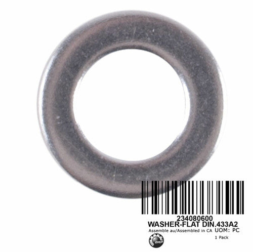 Flat Washer M8, Stainless Sea - Doo OEM# 234080600