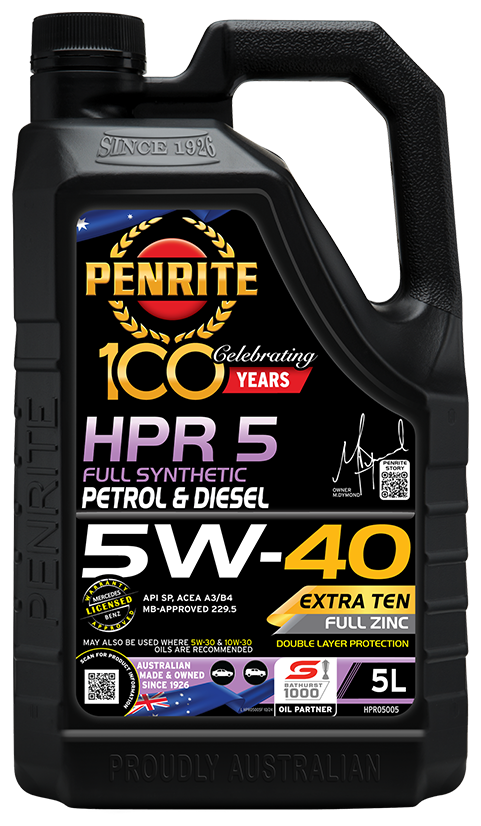 Penrite Oil - HPR 5 5W-40 (Full Synthetic) 5 Litre OEM# HPR05005