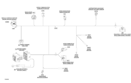 Wiring Harness Main Sea-Doo OEM# 278003783
