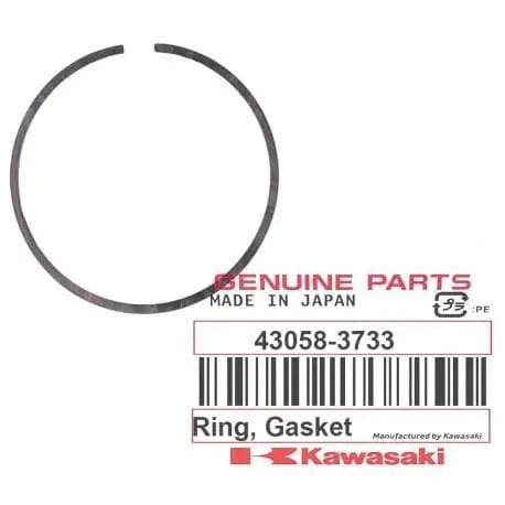 01 RING,GASKET - Kawasaki  OEM 43058-3733
