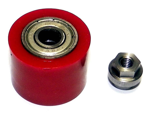 Chain Roller, Recessed Honda 125 / 250 CR / CRF 05-17 - Red OEM# 52176-KRN-710,