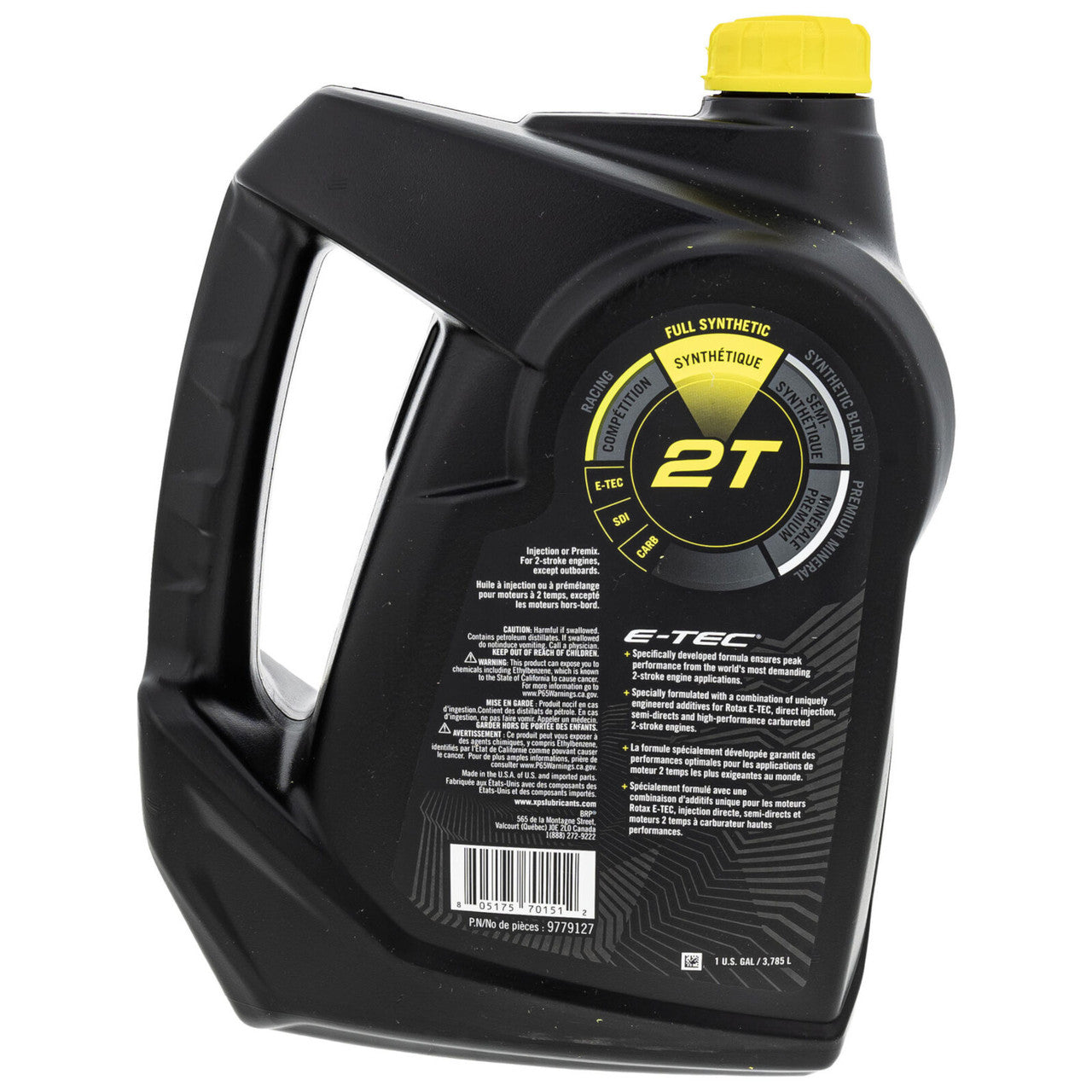 Oil 2T E - Tec Synthetic Gal/3785L Sea - Doo OEM# 9779127 SKU 9779127
