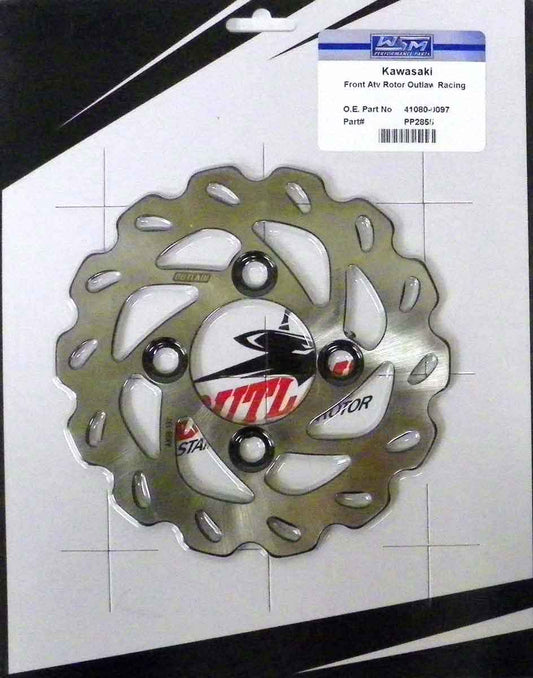 Brake Rotor, Front Kawasaki 450 / 700 KFX 04-14 OEM# 41080-0097