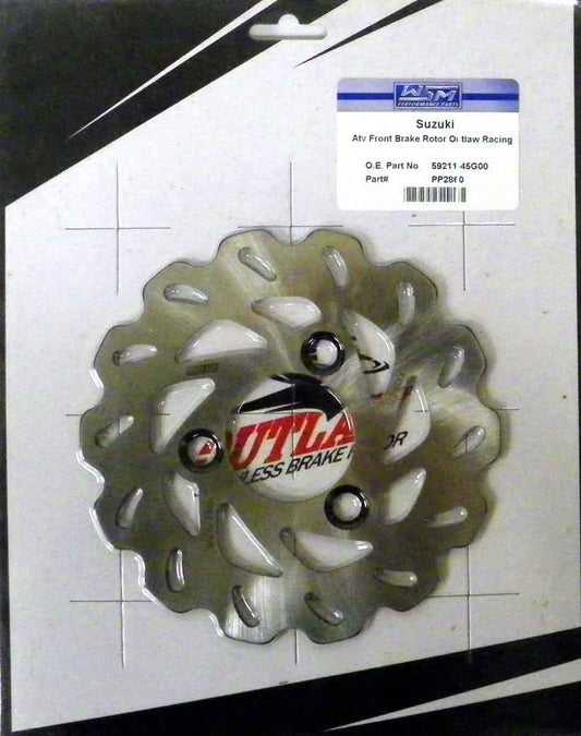 Brake Rotor, Front Suzuki 450 LT-R 06-09 OEM# 59211-45G00