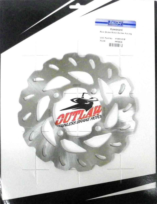Brake Rotor, Rear Kawasaki 450 KFX 08-14 OEM# 41080-0097