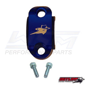 Handlebar Clamp, Rotating Blue