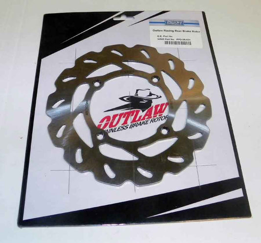 Brake Rotor, Rear Yamaha 85 YZ 02-18 OEM# 5PA-2582W-00-00