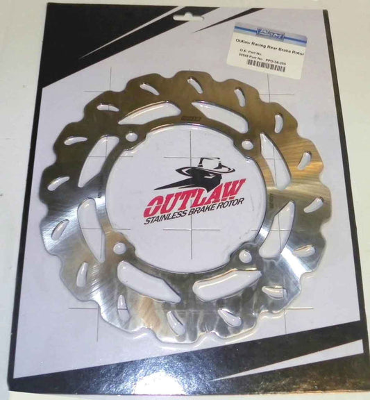 Brake Rotor, Rear Honda / Suzuki 125 / 250 / 450 97-25 OEM# 43351-KZ3-B00,