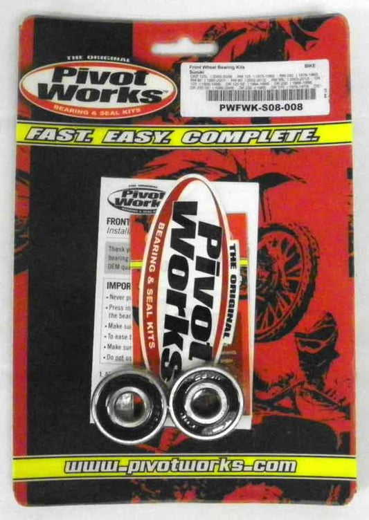 Bearing Kit, Wheel Front Kawasaki / Suzuki 80 - 250 / 400 75-24