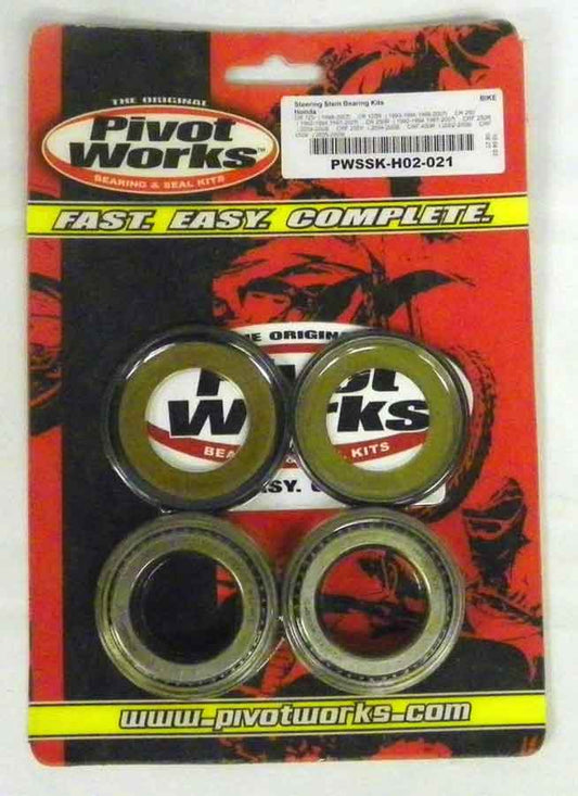 Bearing Kit, Steering Stem Honda 125 / 250 / 450 CR / CRF 92-17
