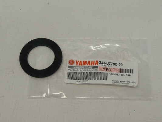 Packing, Oil Cap - Yamaha OEM# GJ3-U778C-00-00/GJ3-U778E-00
