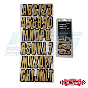 ID Sticker Kit Blue / Gold