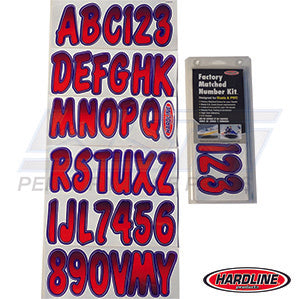 ID Sticker Kit Red / Purple