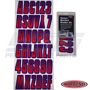 ID Sticker Kit Red / Purple