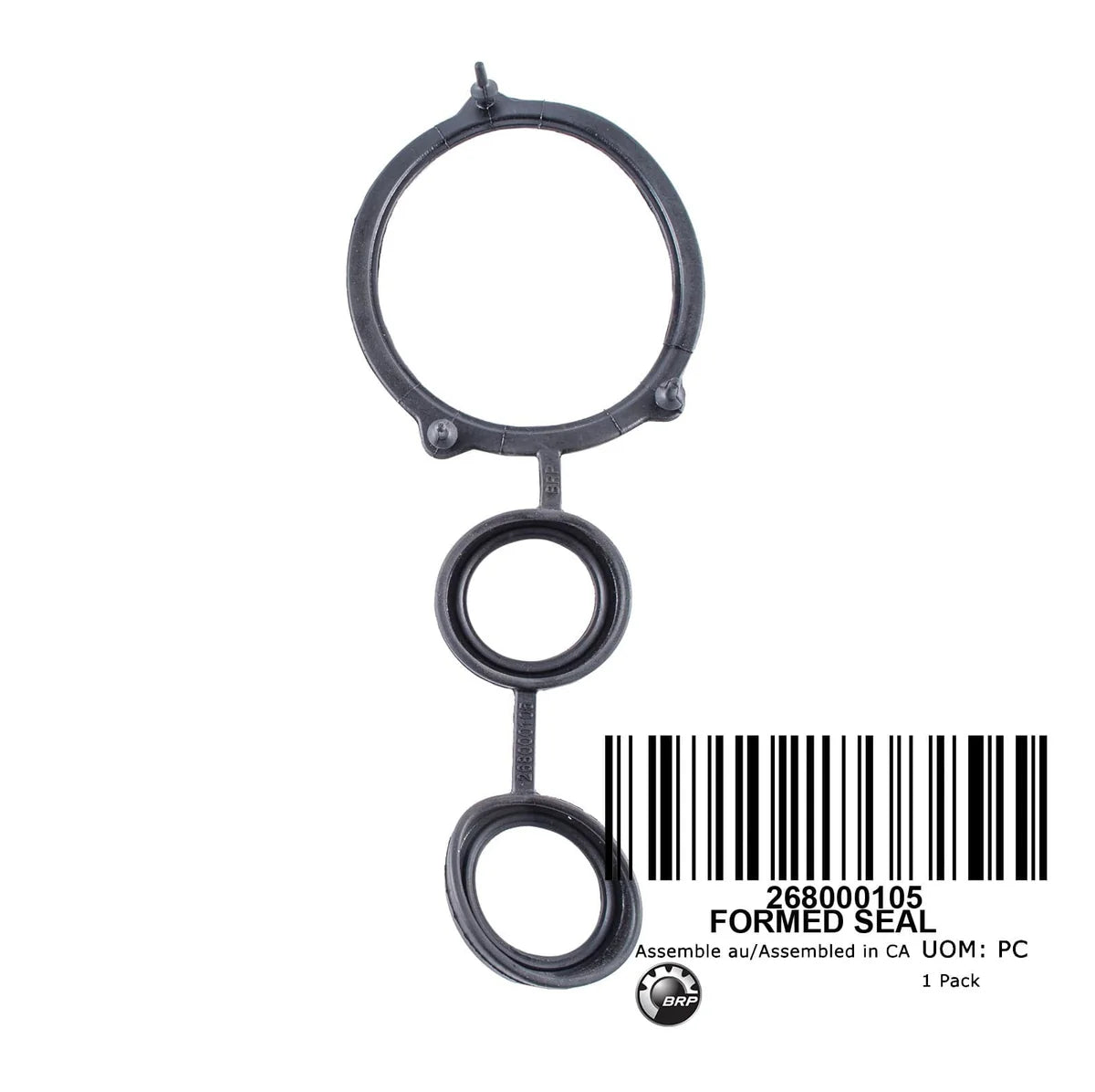 RH Formed Seal Sea-Doo OEM# 268000105