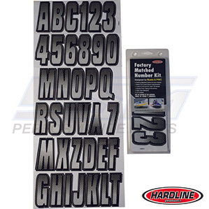 ID Sticker Kit Silver / Black