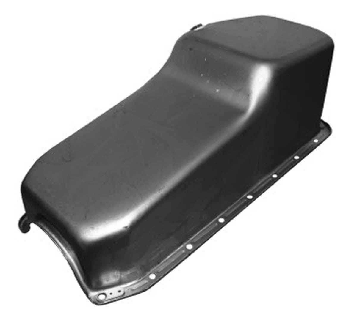 Oil Pan Left side Dipstick - S/B 2 pc. RMS GM V-8 - no splash tray