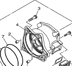 Housing Impeller - Yamaha OEM# 99999-04577