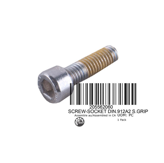 Socket Head Screw M6 X 20 Scotch Grip Sea-Doo OEM# 205562060