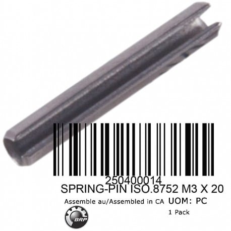 Spring Pin 3 x 20, Sea-Doo OEM# 250400014
