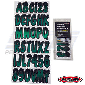 ID Sticker Kit Forrest Green / Black