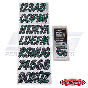 ID Sticker Kit Forrest Green / Black