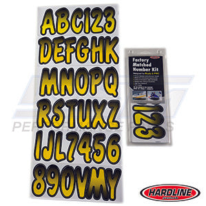 ID Sticker Kit Yellow / Black