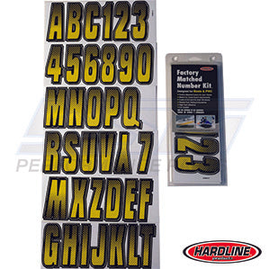ID Sticker Kit Yellow / Black