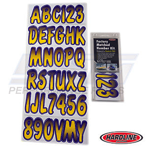 ID Sticker Kit Yellow / Purple