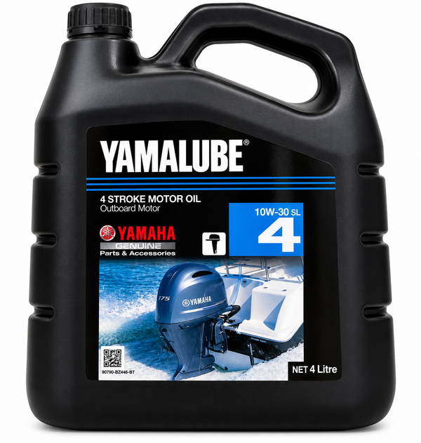 Yamalube - 10W-30 SL 4 Stroke Engine Oil - 4 Litre