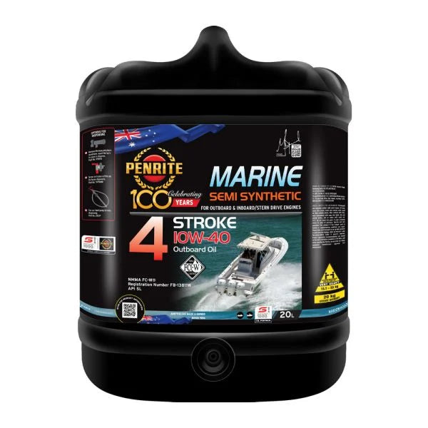Marine Semi Synthetic Oil - 20 Litres - Penrite MAR10W40020