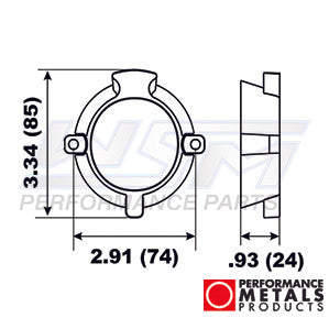 Bearing Carrier Anode Mercruiser Alpha I Gen Two OEM# 806105,