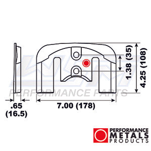 Cavitation Plate Mercruiser Bravo I / II / III OEM# 821630,