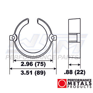 Bearing Carrier Anode Mercruiser Bravo I OEM# 806188,