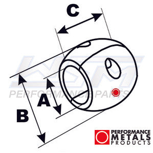 Shaft Anode 3/4''