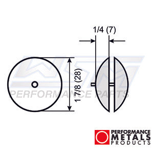 Trim Anode 1-7/8''