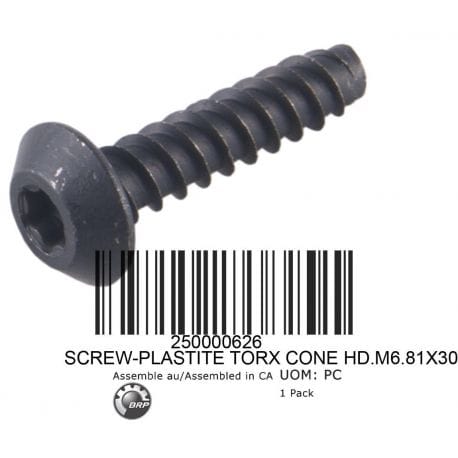 SCREW TORX M6.81 X 30 - Sea-Doo 250000626