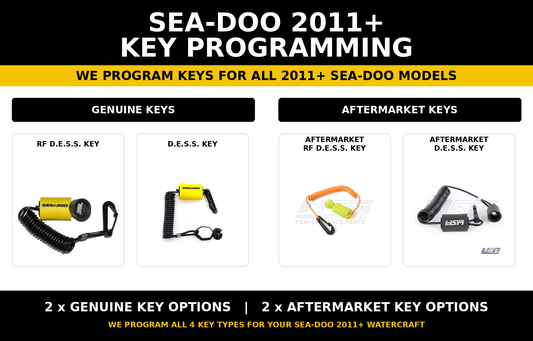 Sea-Doo Key Programming w/Lanyard - Aftermarket or Genuine